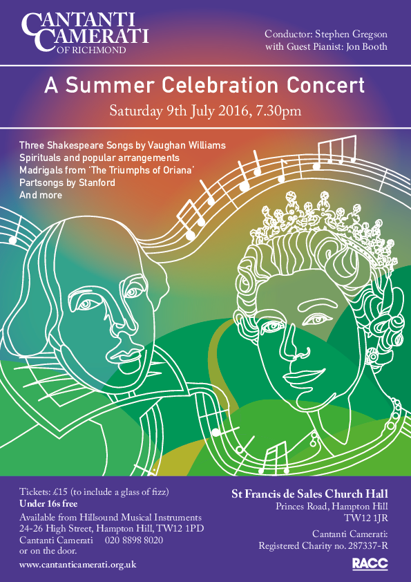 July concert flyer